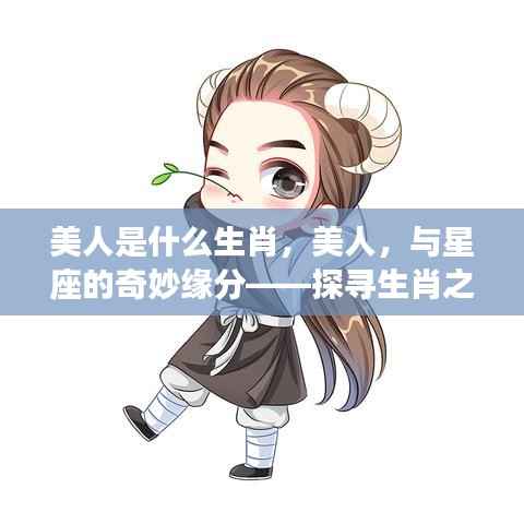 美人所属生肖揭秘，生肖与星座的奇妙缘分探寻美人之美
